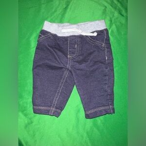 Carter's Dark Blue and Gray Kids Stretch Jeggings